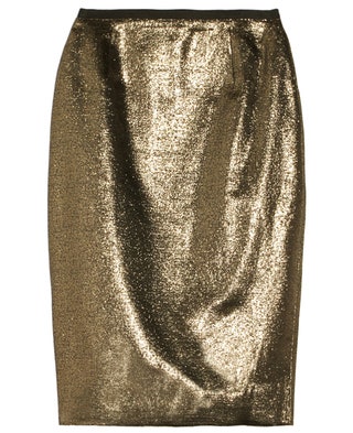 Юбка из парчи 11 200 руб. Tory Burch