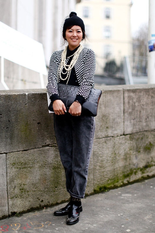 Streetstyle Неделя моды в Париже