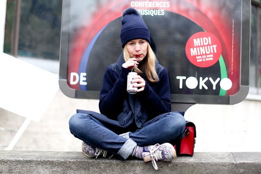 Streetstyle Неделя моды в Париже
