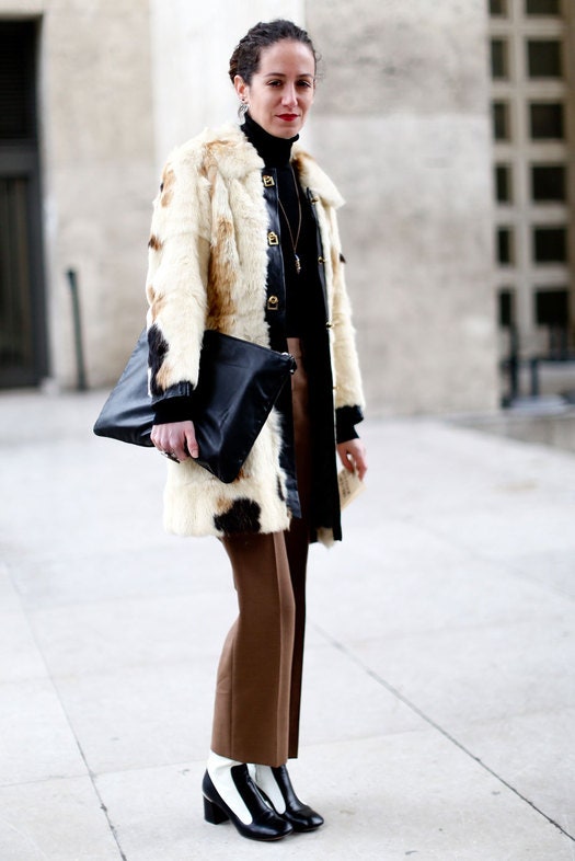Streetstyle Неделя моды в Париже