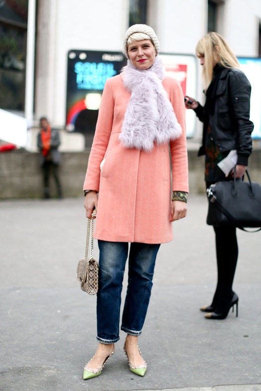 Streetstyle Неделя моды в Париже
