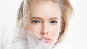 Эмма Ланден в рекламе макияжа Dior