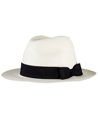 Чернобелая шляпа Ralph Lauren
