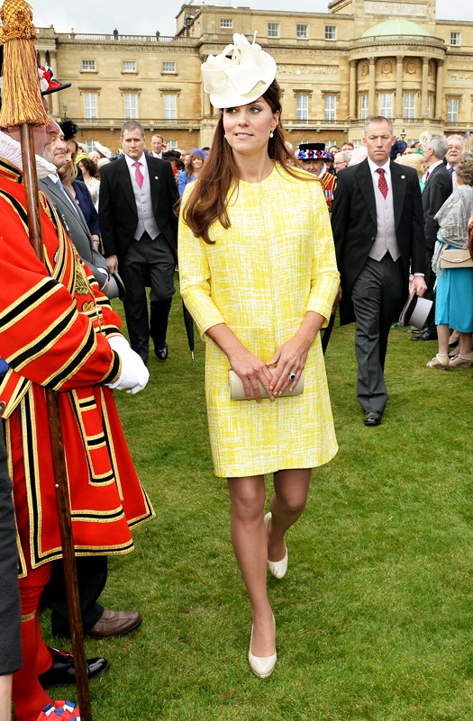 Герцогиня Кэтрин в Букингемском дворце