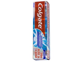 Colgate зубная паста «Colgate Комплексное отбеливание» 100 мл 94 руб. Массовая доля абразивного вещества — 261