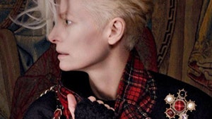 Тильда Суинтон в рекламной кампании Chanel