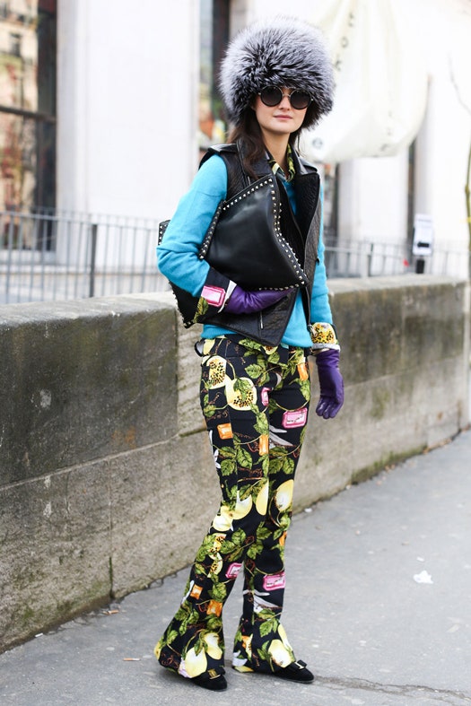 Streetstyle Неделя моды в Париже. Часть 3