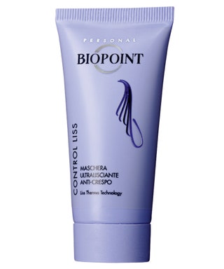 Biopoint маска для волос Control Liss. После нее во­ло­сы блестят и не пушатся.