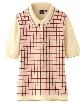 Хлопковое поло 999 руб. Uniqlo