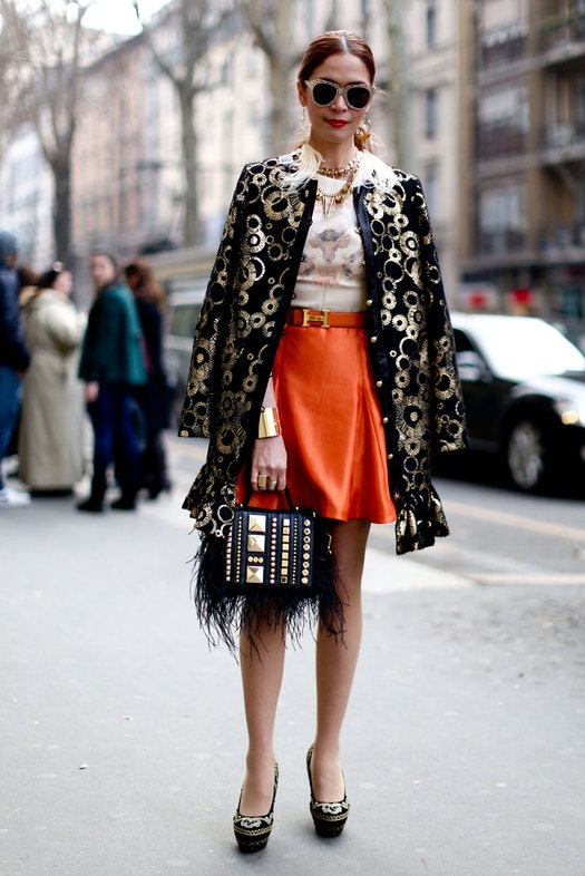 Streetstyle Неделя моды в Милане. Часть 2