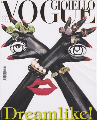Обложка Vogue Gioiello июнь 2011 придуманная Баттальей