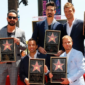 Backstreet Boys получили звезду на Аллее славы