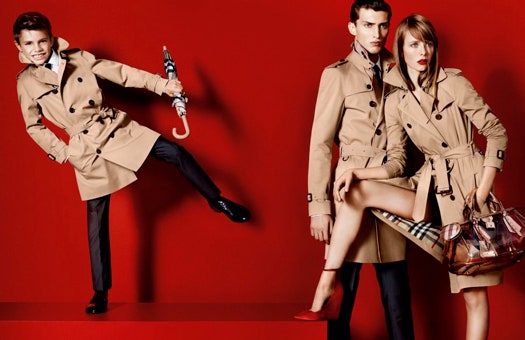 Ромео Бекхэм — лицо Burberry