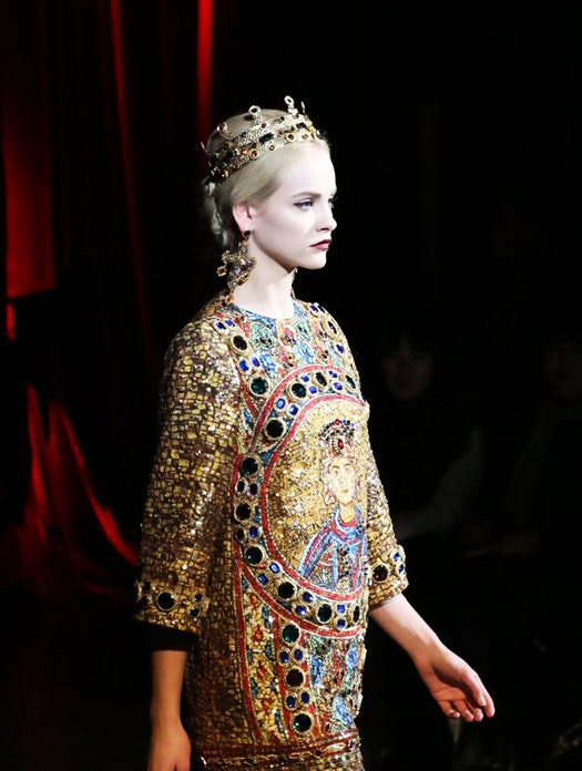 Glamour.ru на показе Dolce  Gabbana