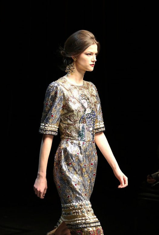 Glamour.ru на показе Dolce  Gabbana