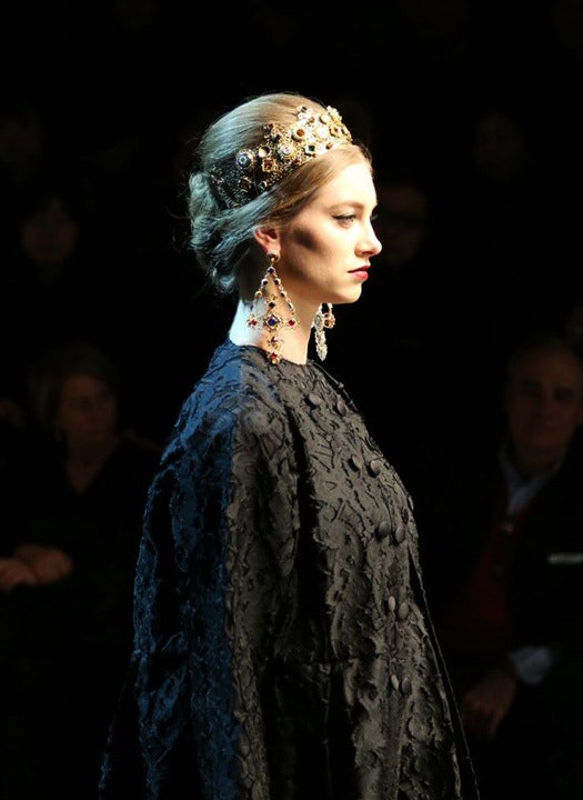 Glamour.ru на показе Dolce  Gabbana
