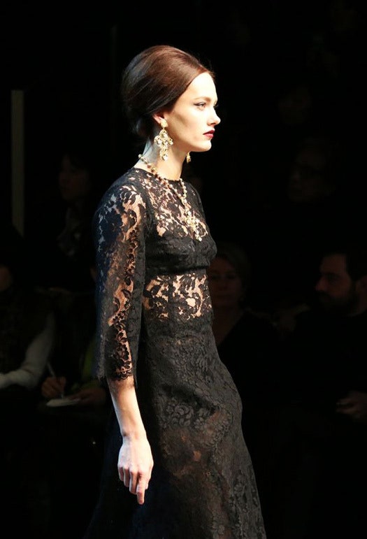 Glamour.ru на показе Dolce  Gabbana