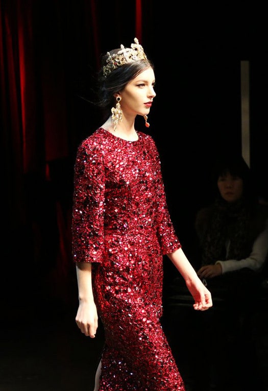 Glamour.ru на показе Dolce  Gabbana