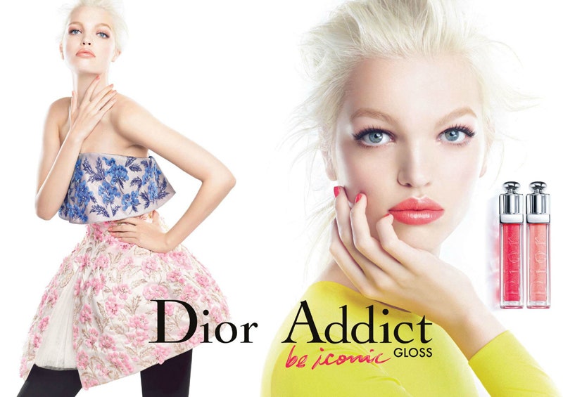 Дафна Грюнвельд в рекламе Dior Addict