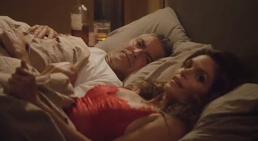 Джордж Клуни оказался в постели с Синди Кроуфорд