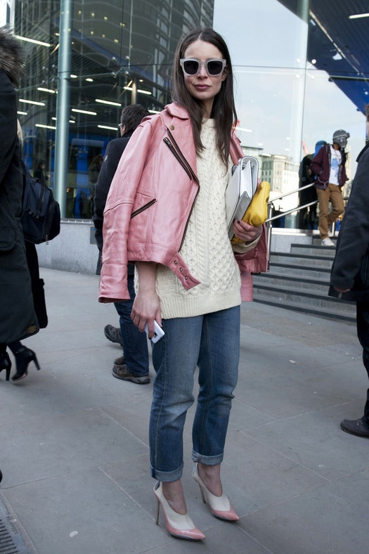 Streetstyle Неделя моды в Лондоне. Часть 2