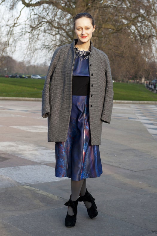 Streetstyle Неделя моды в Лондоне. Часть 2