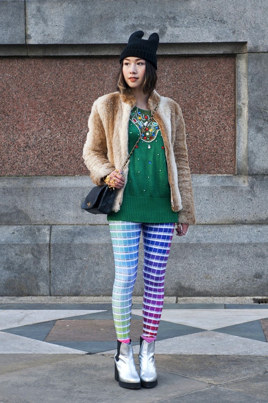 Streetstyle Неделя моды в Лондоне. Часть 2