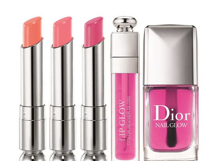 dior vernis cherie bow nail glow