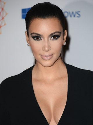 Ким Кардашьян на премии MTV EMA 2012.