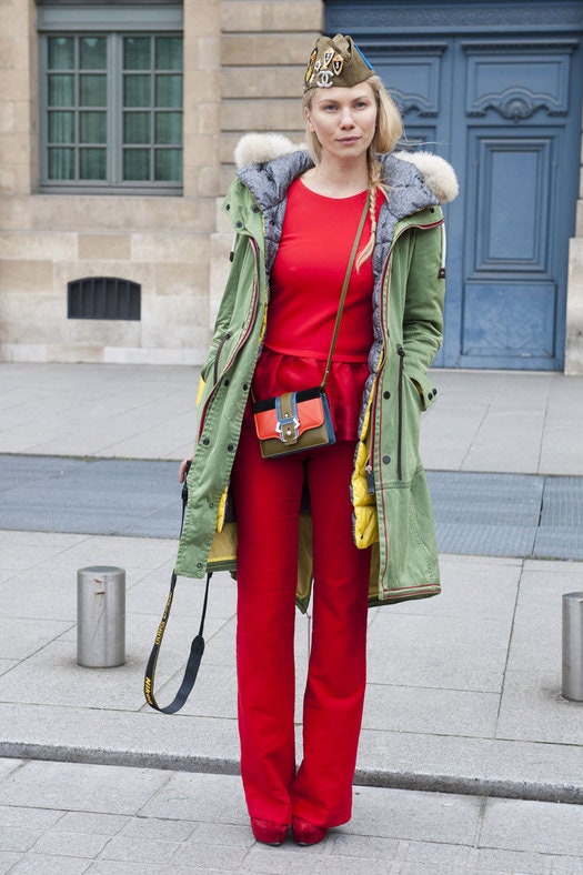 Streetstyle Неделя моды в Париже. Часть 2