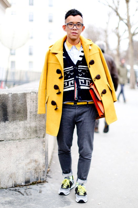Streetstyle Неделя мужской моды в Париже. Часть 2