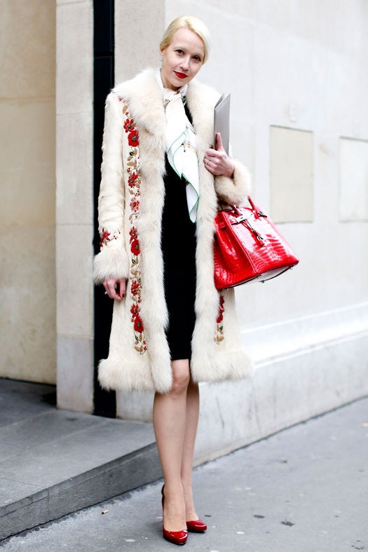 Streetstyle Неделя моды Haute Couture в Париже. Часть 3