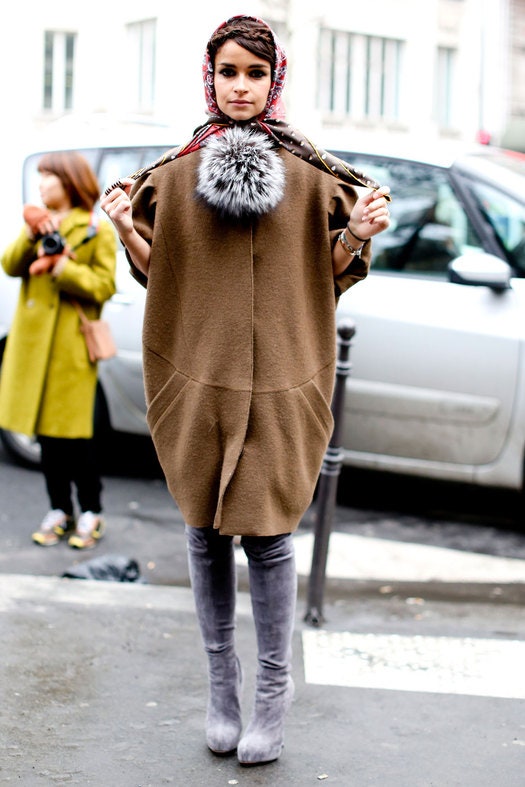 Streetstyle Неделя моды Haute Couture в Париже. Часть 3