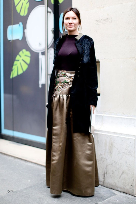 Streetstyle Неделя моды Haute Couture в Париже. Часть 3