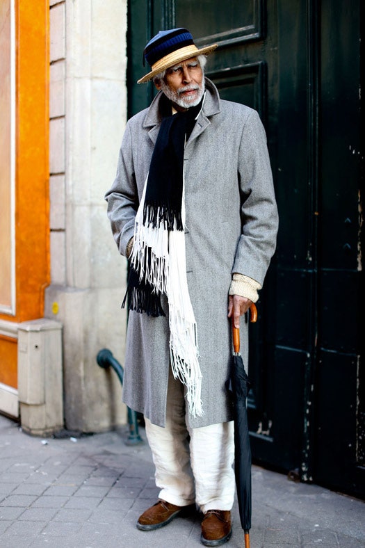 Streetstyle Неделя мужской моды в Париже