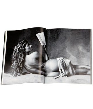 Источник вдохновения. В специальном выпуске русского Vogue The Nude in Vogue мне больше всего понравилось фото Жизель...