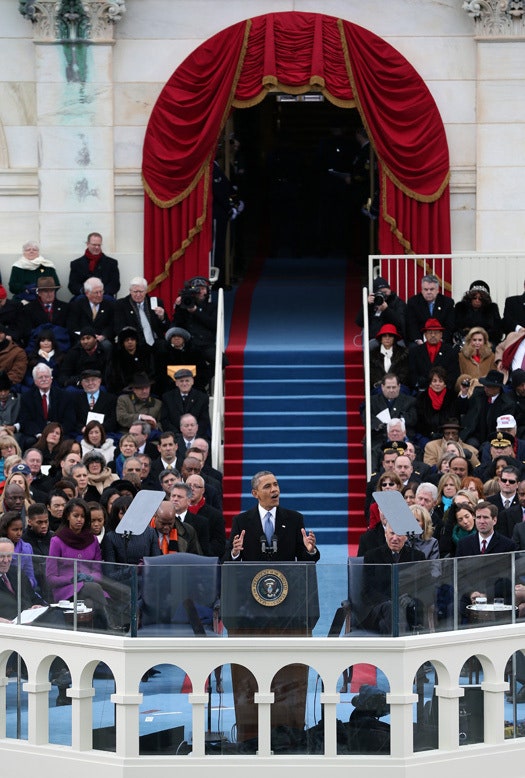 Звезды на инаугурации президента Обамы
