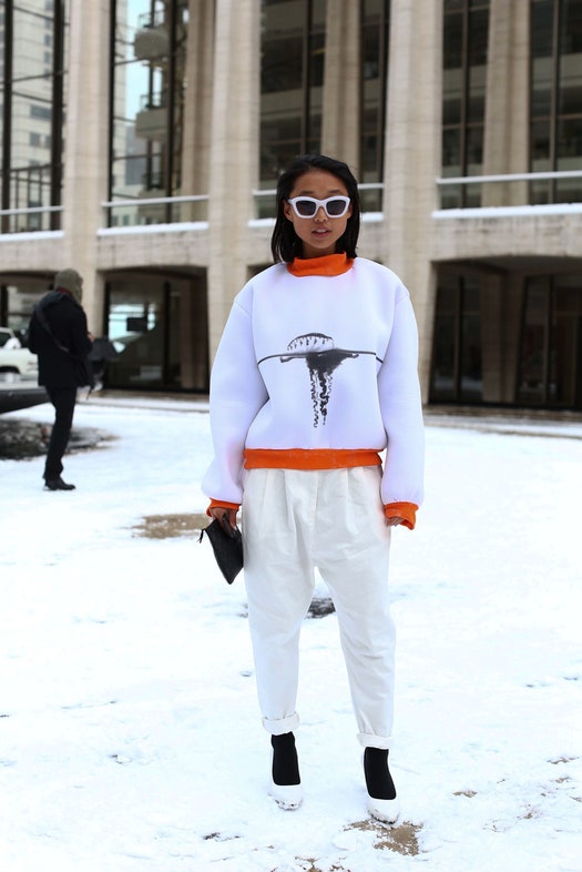 Streetstyle Неделя моды в НьюЙорке. Часть 3