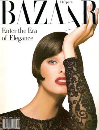 Линда Евангелиста Harpers Bazaar USA сентябрь 1992. «Линда по присхождению итальянка. У нее довольно крупный нос. Мне...