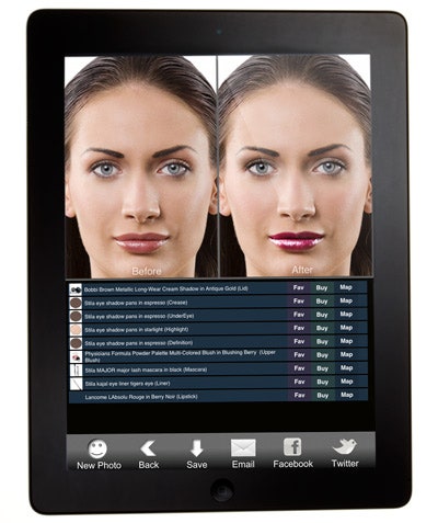 Приложение MakeUp ModiFace для iPad