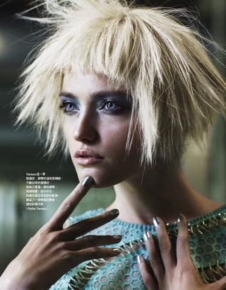 Съемка для Vogue Taiwan октябрь 2012.
