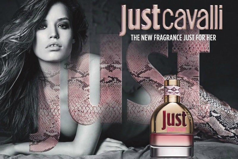 Джорджия Мэй Джаггер в рекламной кампании Just Cavalli For Her