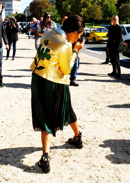 Glamour.ru на показе Celine