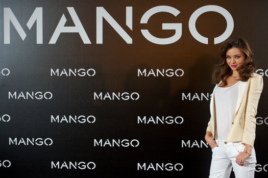 Миранда Керр на фотоколле для Mango