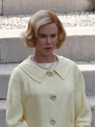 Николь Кидман на съемках фильма «Грейс из Монако» 9 октября 2012 года. Но для исполнения роли Грейс Келли в новом фильме...