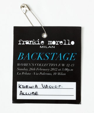 Пригласительный. На показ Frankie Morello