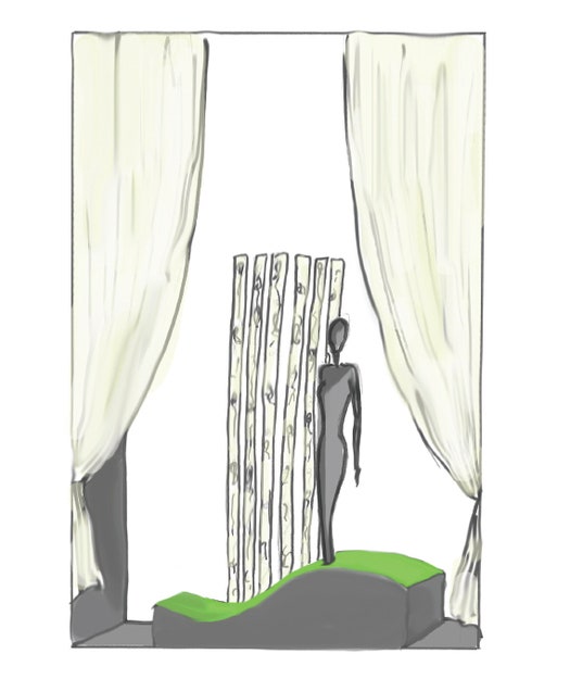 Уникальная витрина Nina Ricci в Podium Concept Store