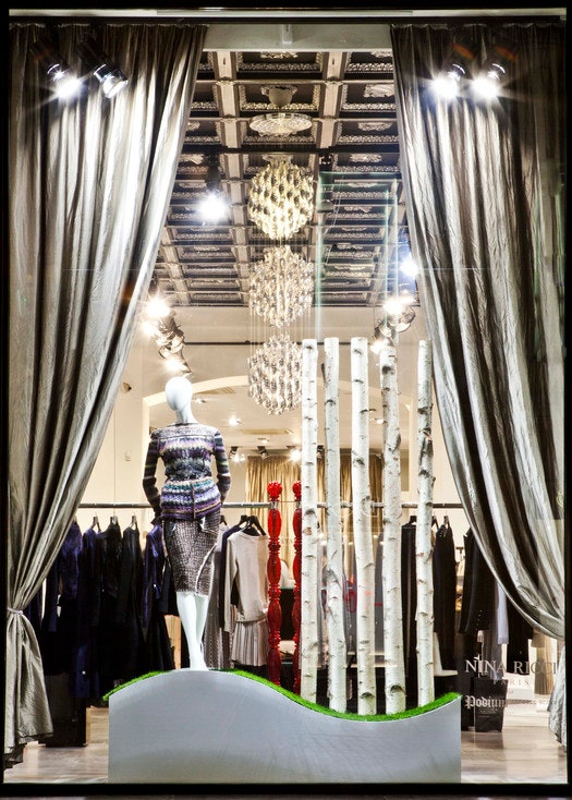 Уникальная витрина Nina Ricci в Podium Concept Store