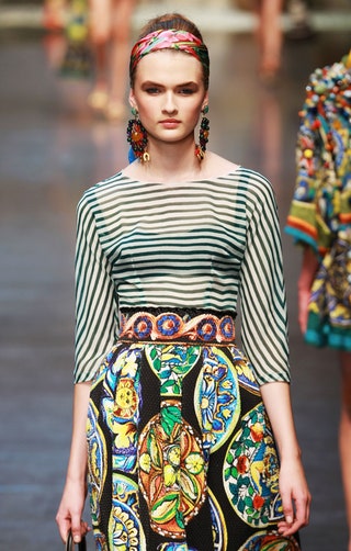 Dolce  Gabbana весналето 2013