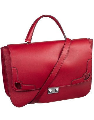 Вместительная сумка. В объемный портфель Marcello de Cartier Satchel Bag поместится все чем вы пользуетесь в течение...